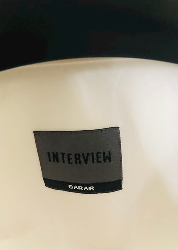 INTERWIEV SARAR Erkek Beyaz Düğmeli Pamuklu Gömlek XL/Temiz - Görsel 4