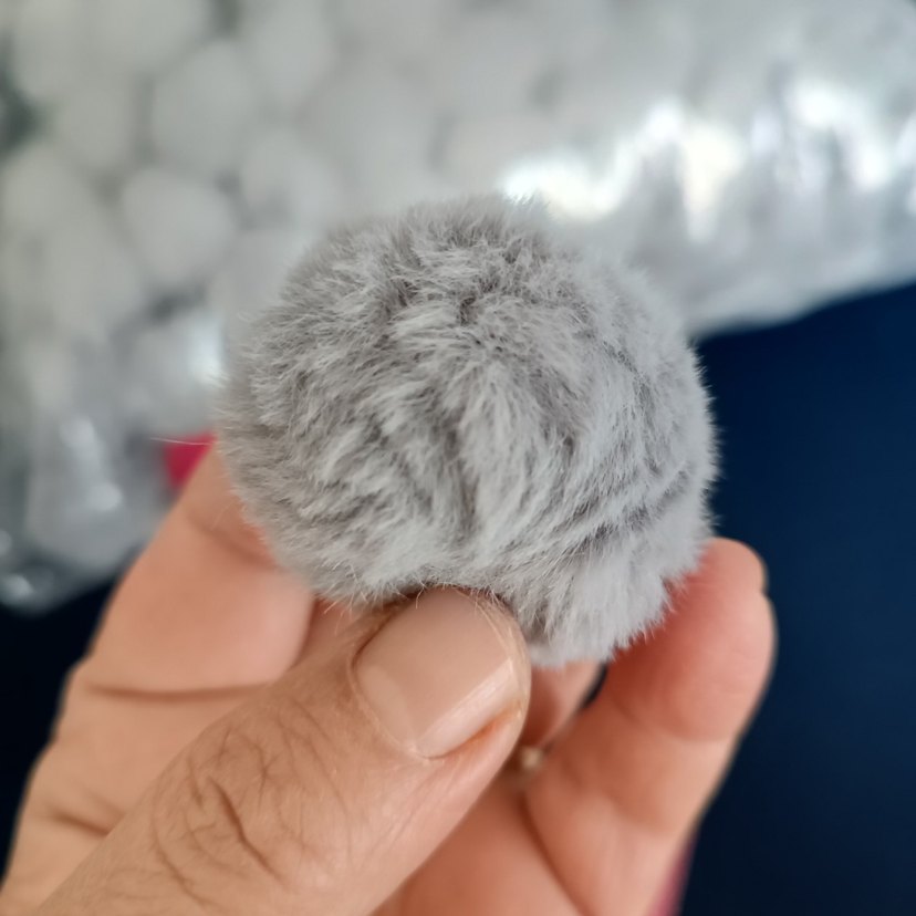 peluş ponpon - Görsel 3