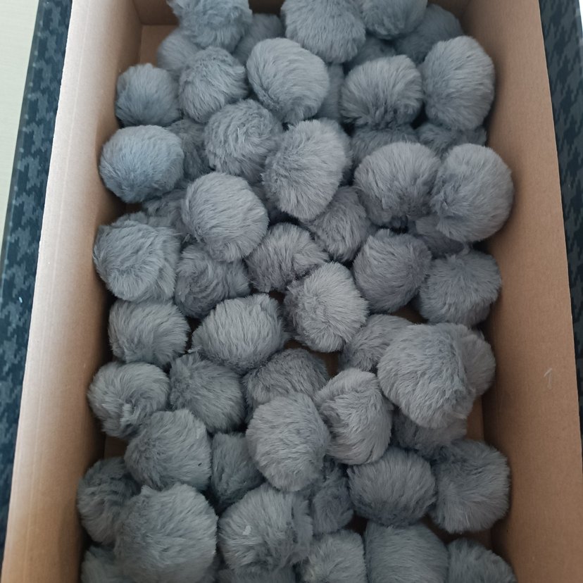 peluş ponpon - Görsel 4