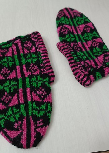 Renkli Desenli çeyizlik patik - Görsel 3