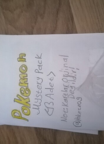 Pokemon Mystery Pack (Açıklamayı Okuyun) 