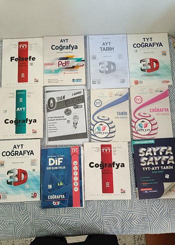 ADEDİ 75TL TYT-AYT Coğrafya ve Tarih