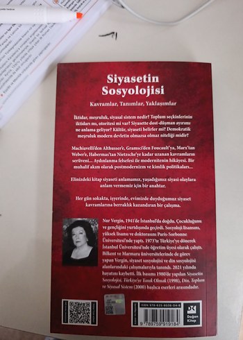 Siyasetin Sosyolojisi - Nur Vergin - Görsel 3