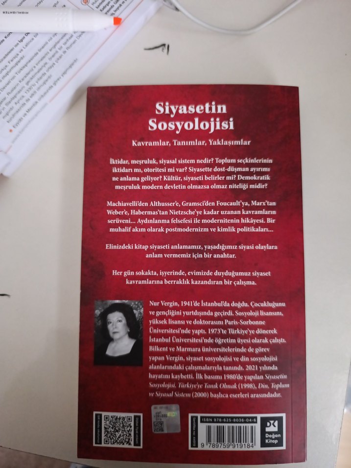 Siyasetin Sosyolojisi - Nur Vergin - Görsel 3