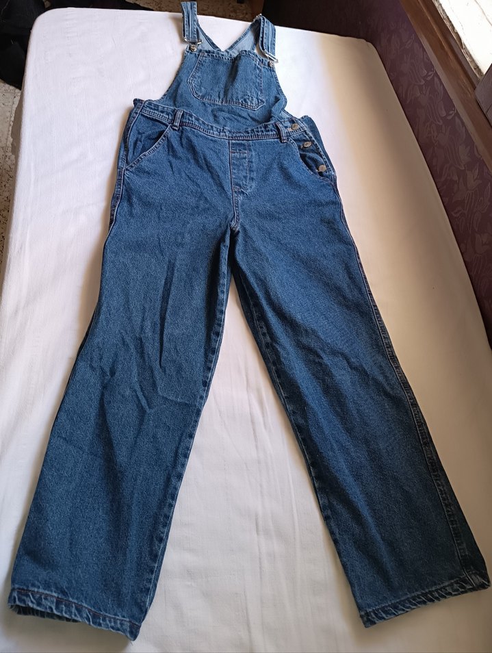 Kadın Mavi Denim Pantolon Tululm - Görsel 4