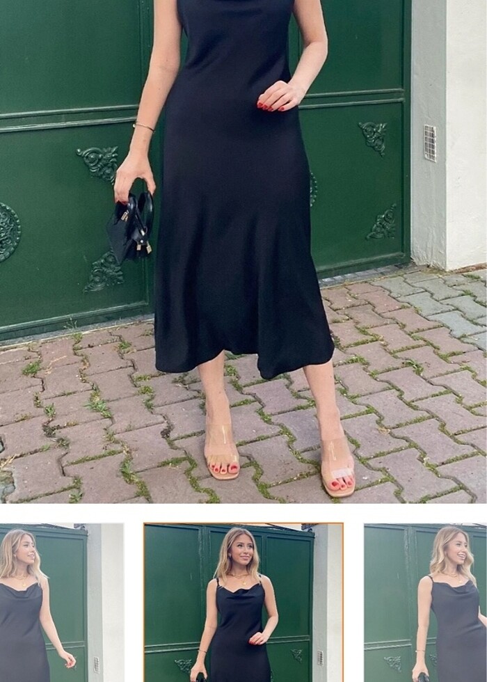 Saten Elbise - Görsel 2