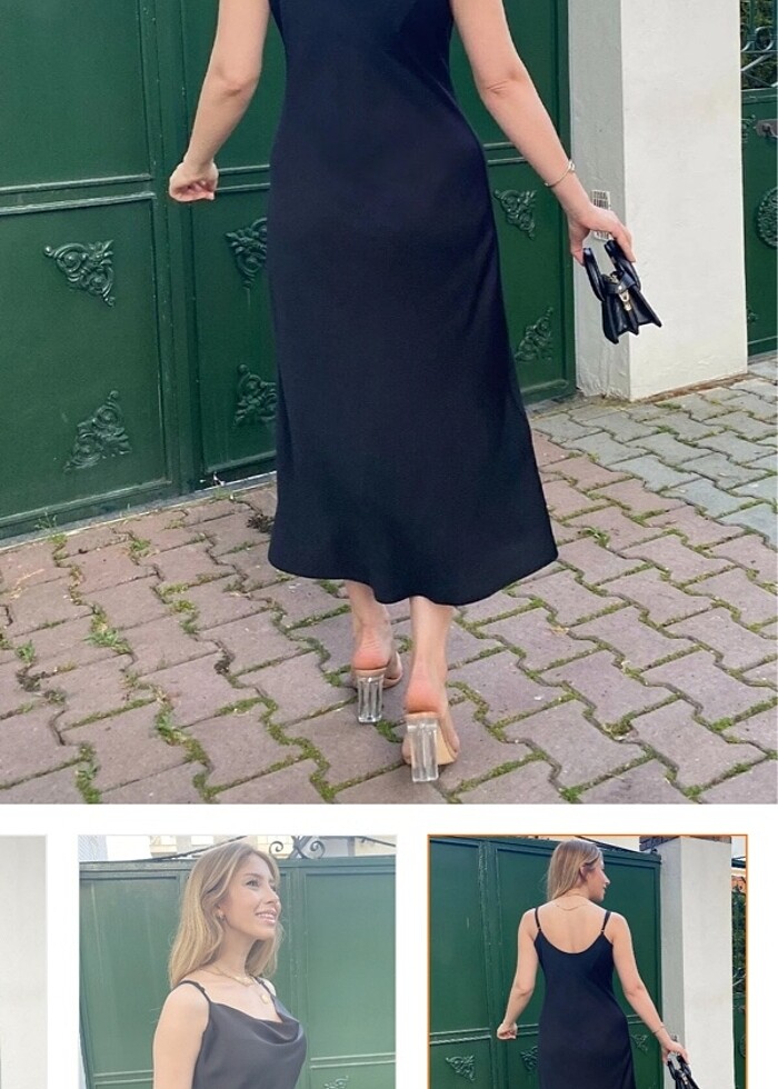 Saten Elbise - Görsel 3