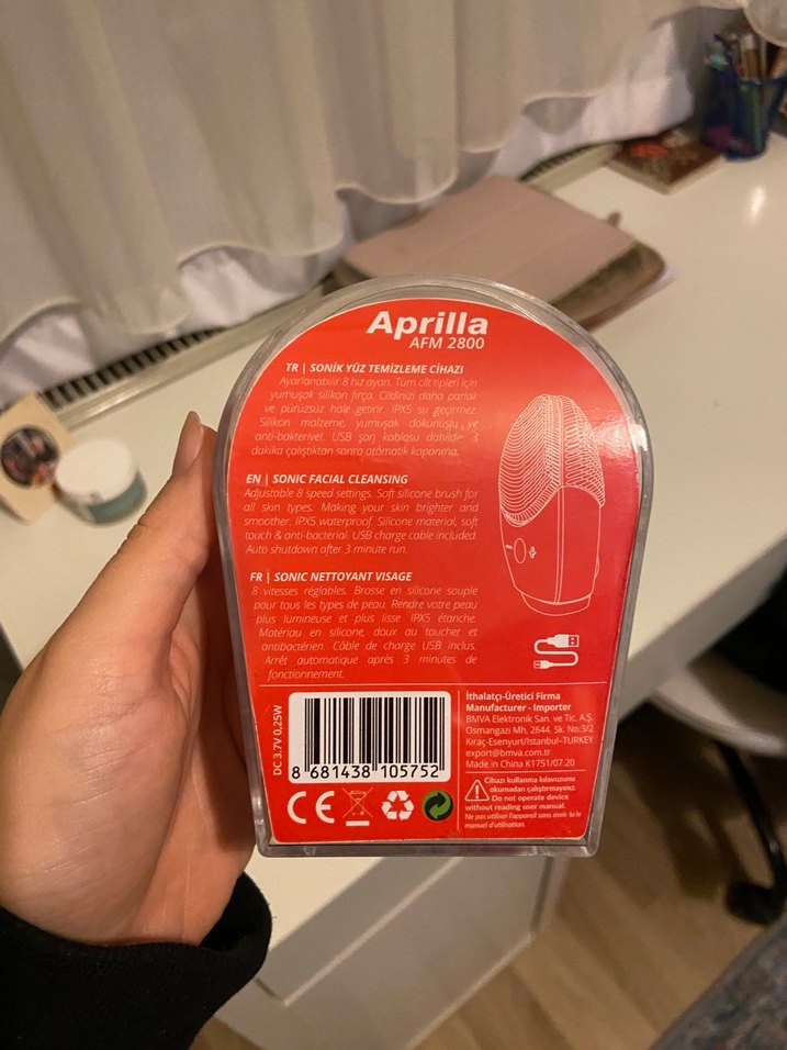 Aprilla AFM2800 Pembe Yüz Temizleme Cihazı - Görsel 2