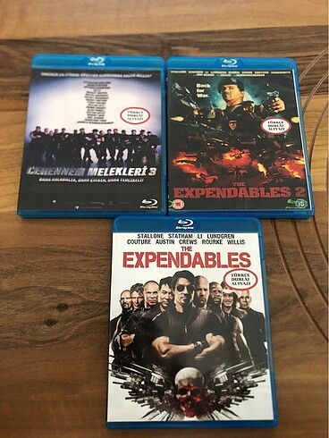 CEHENNEM MELEKLERİ 1 2 3 blu-ray disc