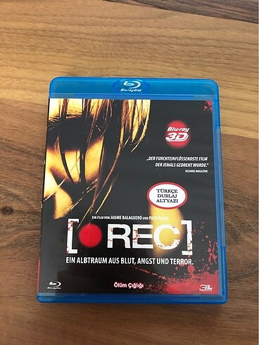 REC 3d blu-ray disc