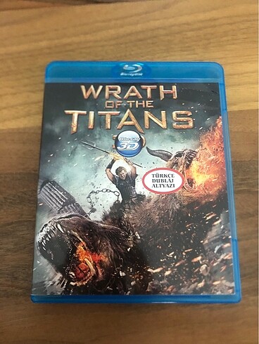 Wrath of the titans 3d Blu-ray Disc