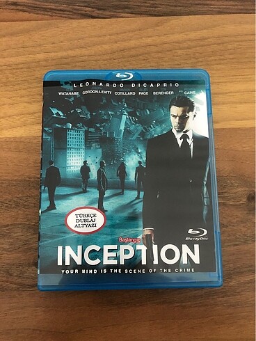 Inception blu-ray disc