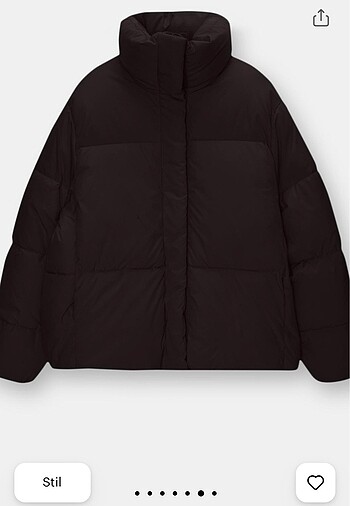 Pull and Bear şişme mont