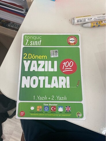 7. sınıf 2. dönem yazılı notları