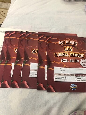 Beden Renk LGS Ünlüler Karması Acı Biber 3lü Genel Deneme