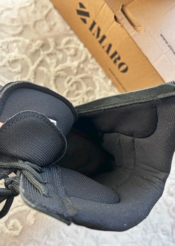 Siyah Kamuflaj Fermuarlı Erkek Bot - Görsel 4