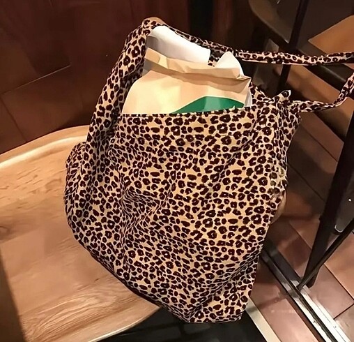Diğer ŞIK LEOPAR DESENLİ ÇANTA