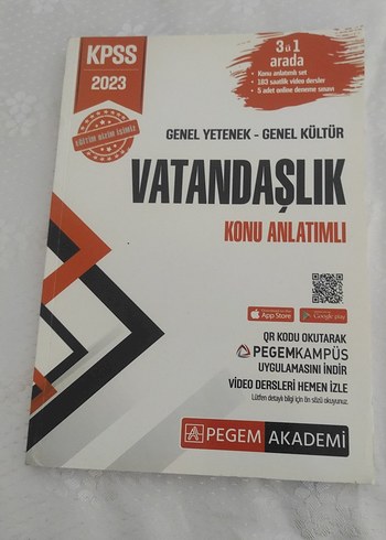KPSS 2023 Vatandaşlık Konu Anlatımlı Kitap