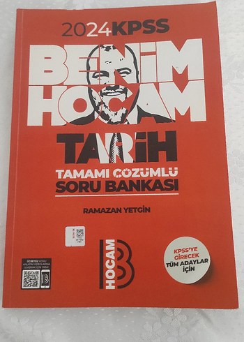 2024 KPSS Benim Hocam Tarih Soru Bankası