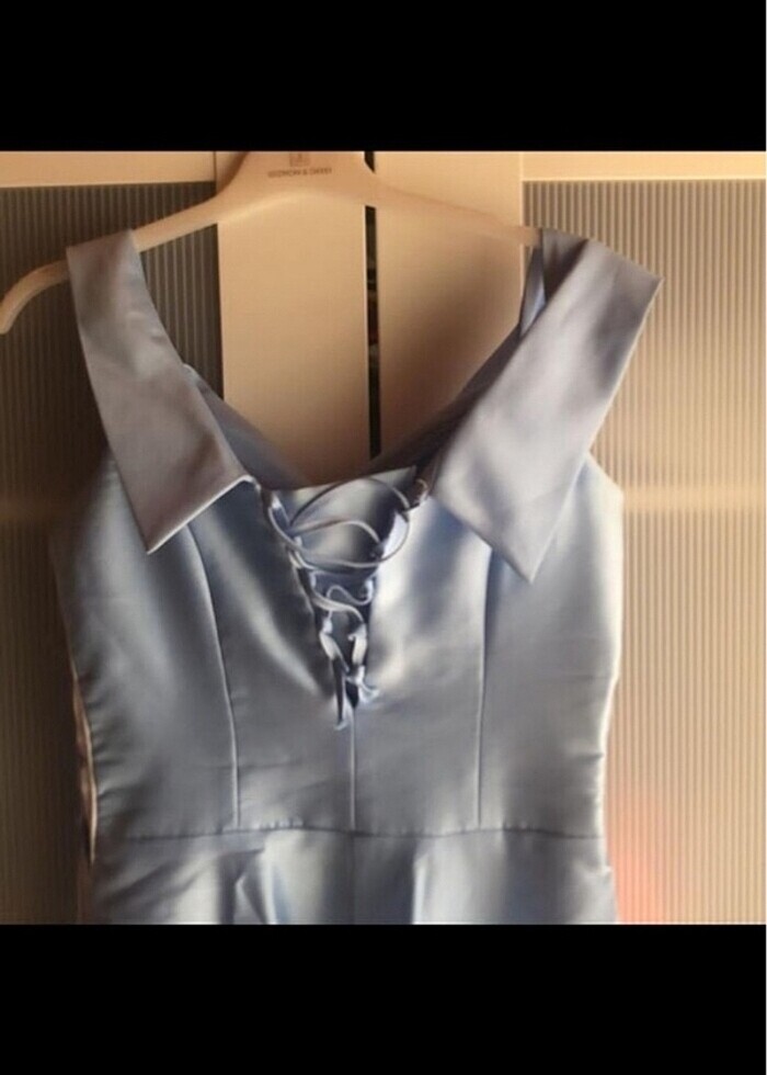 bebe mavisi abiye - Görsel 2