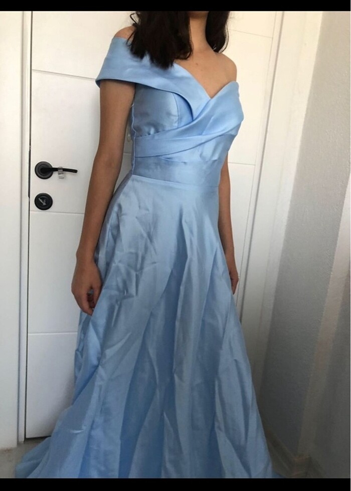 bebe mavisi abiye - Görsel 4