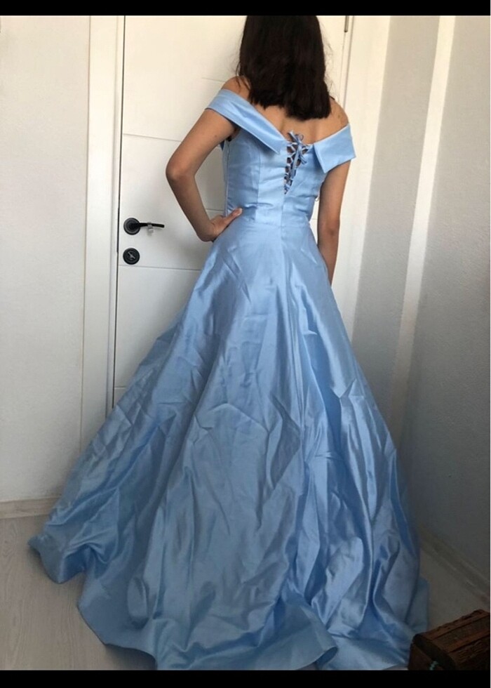 bebe mavisi abiye - Görsel 5