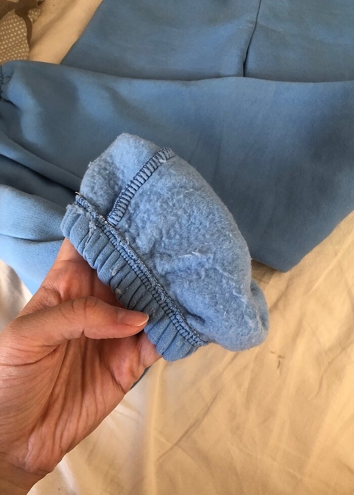 bebe mavisi eşofman altı - Görsel 3