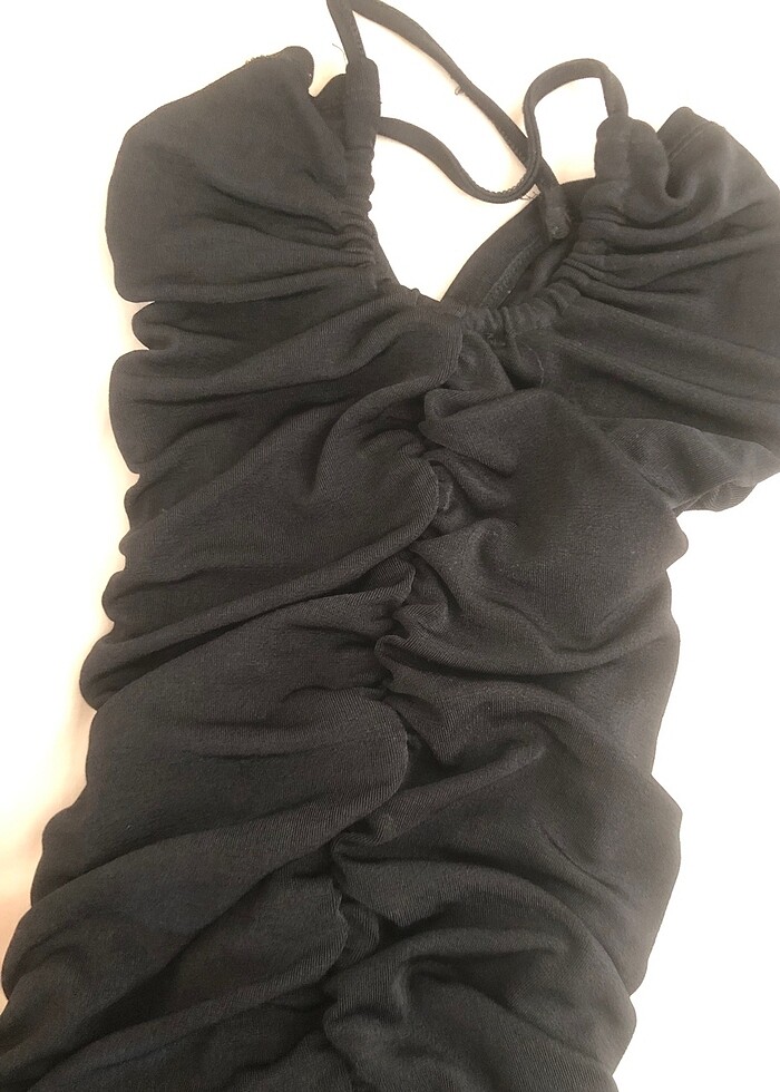 büzgülü abiye - Görsel 2