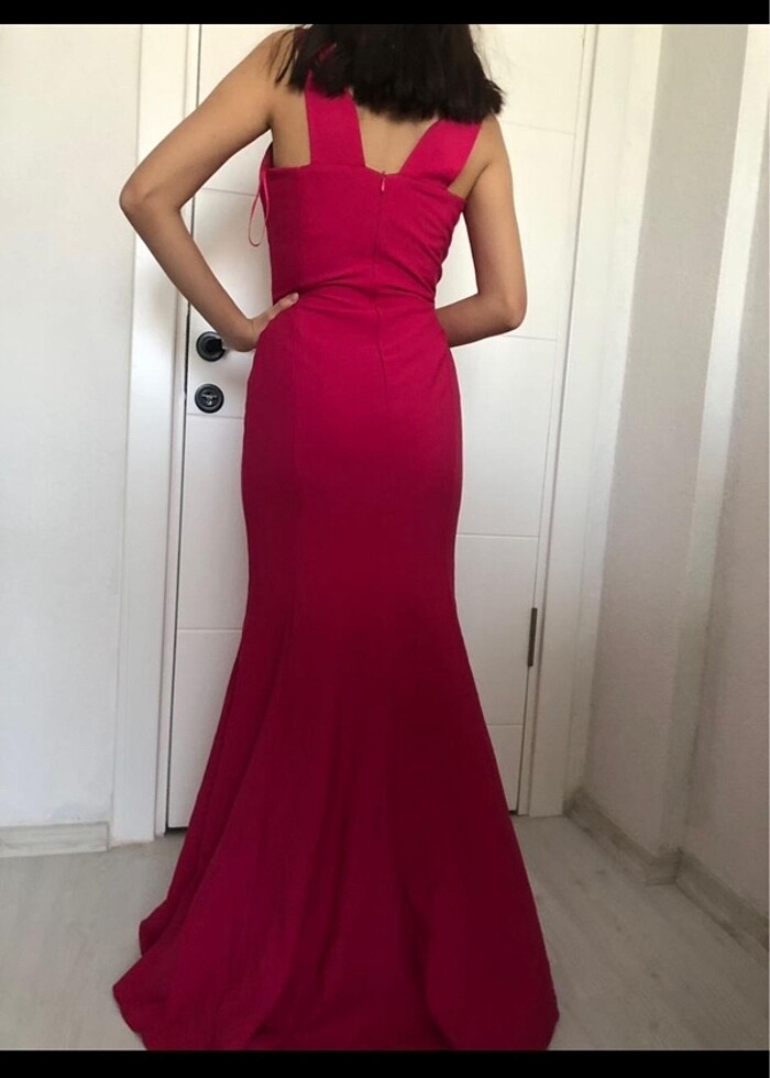 pembe balık abiye - Görsel 2