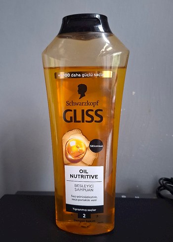 Schwarzkopf Gliss Oil Nutritive Besleyici Şampuan
