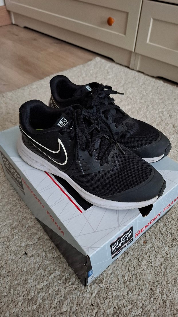 Nike Star Runner 2 Siyah Koşu Ayakkabısı Engineered for Speed - Görsel 2