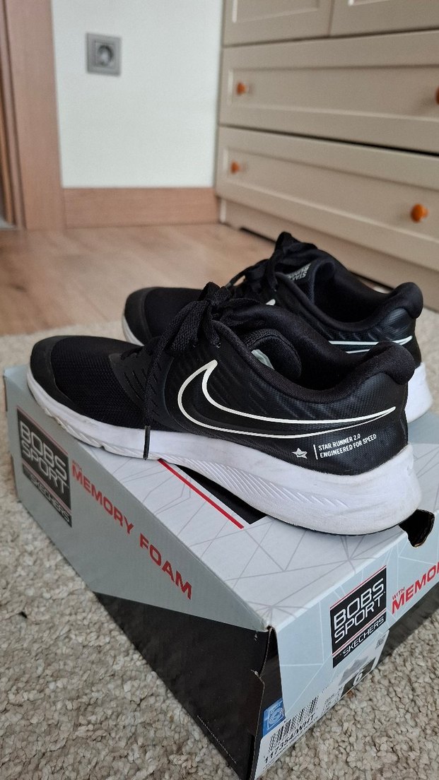 Nike Star Runner 2 Siyah Koşu Ayakkabısı Engineered for Speed - Görsel 5