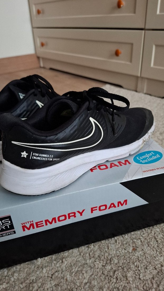 Nike Star Runner 2 Siyah Koşu Ayakkabısı Engineered for Speed - Görsel 4