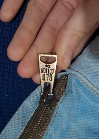 Eskitilmiş Kot Mavi Old Cotton Bags Özel Tasarım Sırt Çantası - Görsel 11