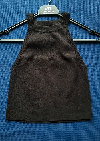 Lefties Siyah Halter Kol Bluz - Görsel 4