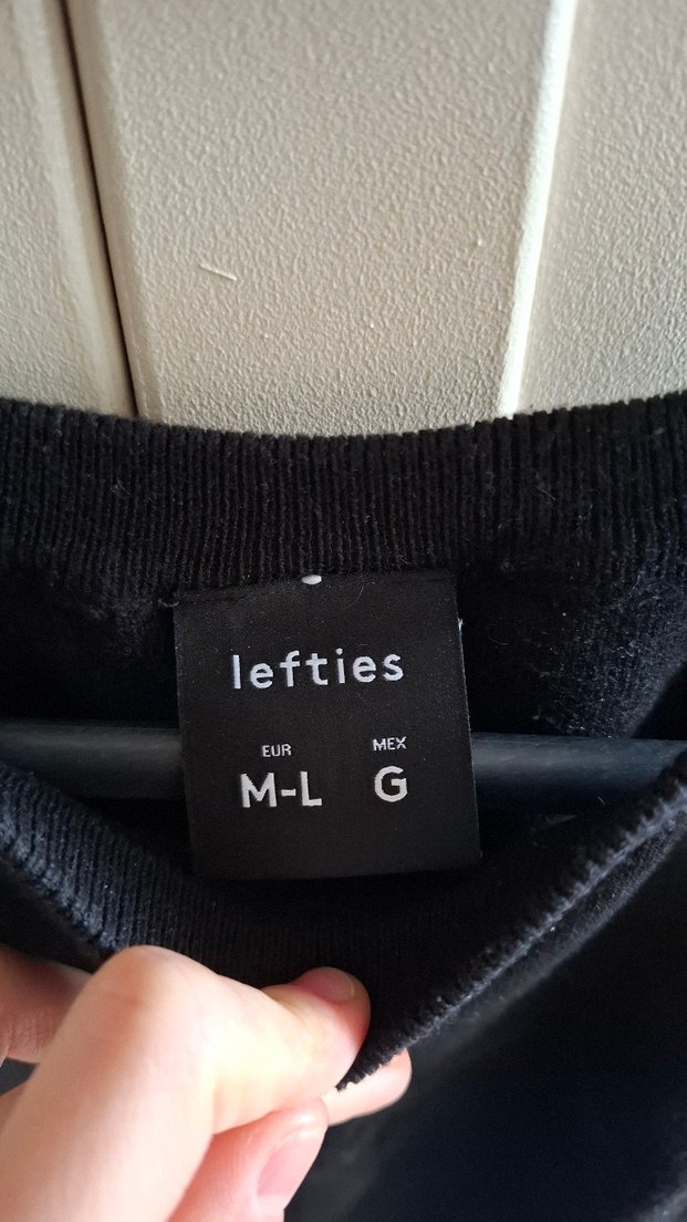 Lefties Siyah Halter Kol Bluz - Görsel 3