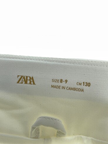 universal Beden beyaz Renk Zara Tayt / Spor taytı %70 İndirimli.