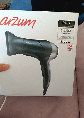 Arzum Pery 2300W Siyah Saç Kurutma Makinesi