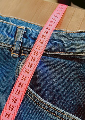 34 Beden Kadın Mavi Denim Regular Fit Jean