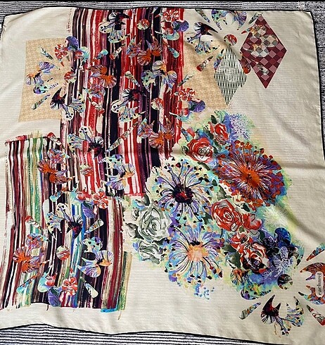 Cacharel Cacharel Twill İpek Eşarp