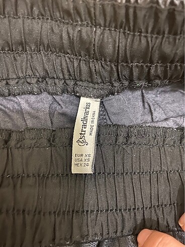 Stradivarius Stradivarius Deri pantolon
