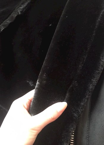 kürklü ceket - Görsel 5