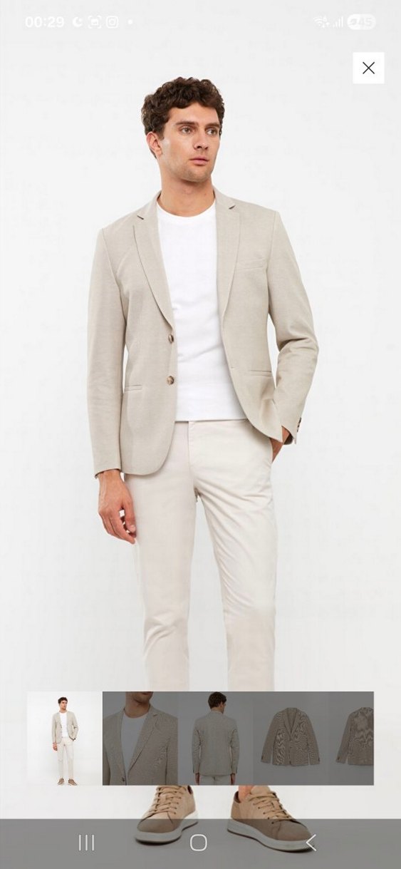 erkek blazer - Görsel 5