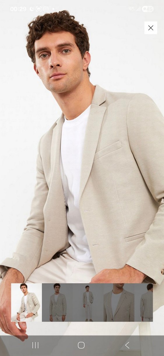 erkek blazer - Görsel 4