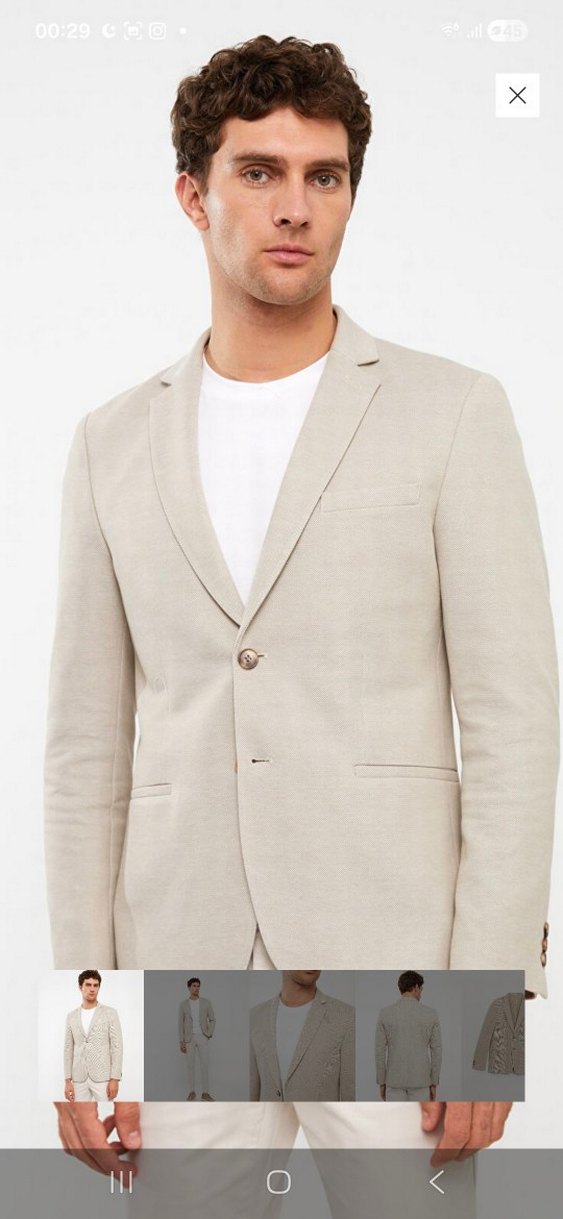 erkek blazer - Görsel 3