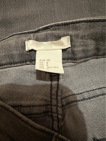 38 Beden gri Renk H&M kot