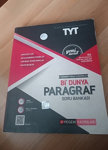 Tyt paragraf test kitabı 