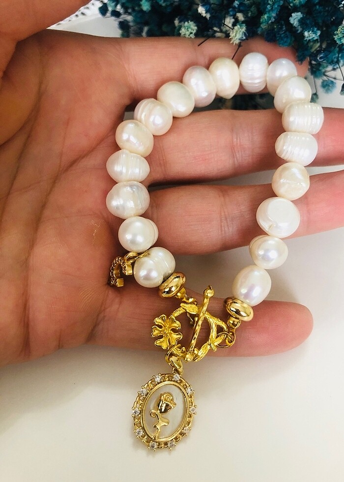 İncili bileklik - Görsel 3