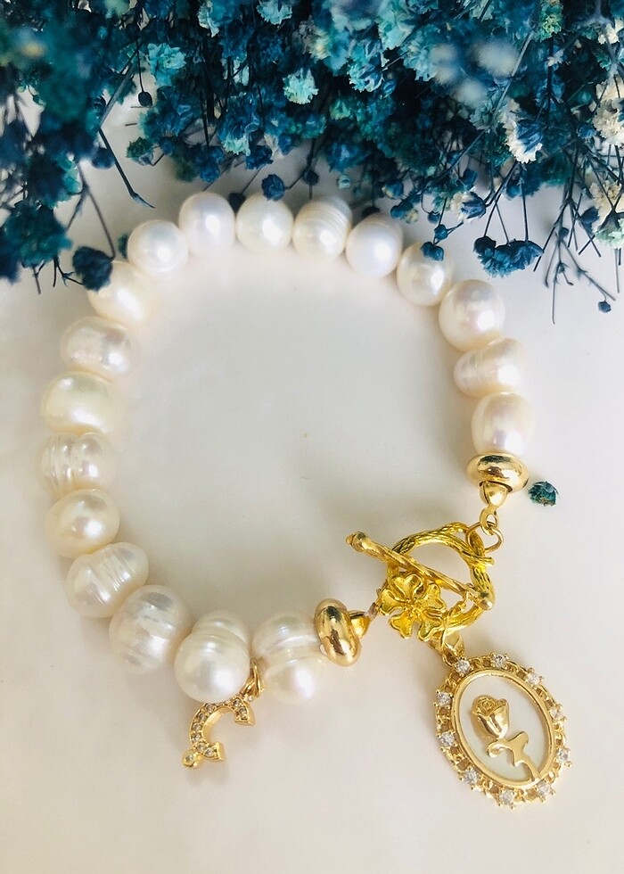 İncili bileklik - Görsel 5