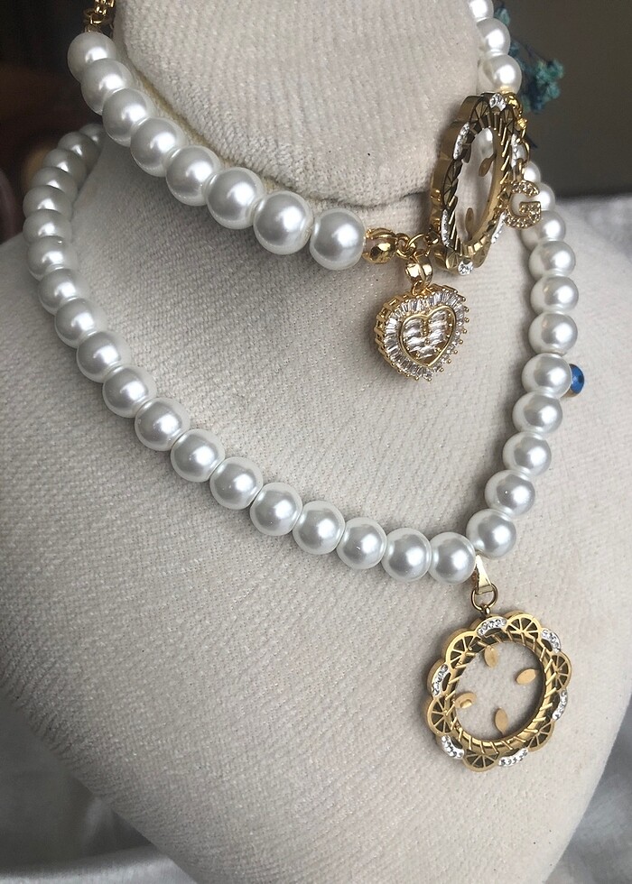 İnci kolye ve bileklik - Görsel 3